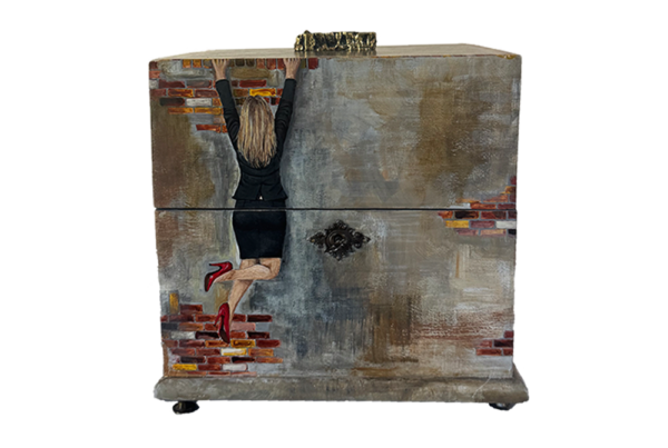 Hang in there kist Objects of Art by Esther